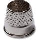 Prym Open Tailor's Thimble Steel Polished 18.0mm