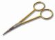 Madeira Gold Plated Curved Embroidery Scissors
