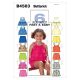 Childrens and Girls Top, Skort and Shorts Butterick Pattern 4503.