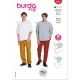 Mens Sweater and T-shirt Burda Sewing Pattern 5682. Size 36-46.
