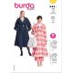 Misses Coats Burda Sewing Pattern 5683. Size 10-22.