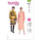 Misses Dresses Burda Sewing Pattern 5696. Size 10-22.
