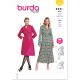 Misses Dress Burda Sewing Pattern 5767. Size 10-22.