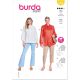 Misses Blouse Burda Sewing Pattern 5839. Size 18-28.