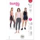 Misses Leggings Burda Sewing Pattern 5850. Size 8-22.
