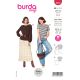 Misses Top and Blouse Burda Sewing Pattern 6059. Size 8-18.