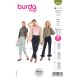 Misses Trousers Burda Sewing Pattern 6072. Size 8-18.