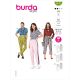 Misses Trousers Burda Sewing Pattern 6110. Size 8-18.