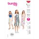 Misses Top and Dress Burda Sewing Pattern 6118. Size 8-18.