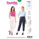 Misses Highwaisted Trousers Burda Sewing Pattern 6332. Size 8-18.