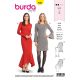 Misses Dresses Burda Sewing Pattern 6364. Size 8-10-12-14-16-18.