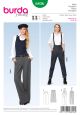 Trousers Burda Sewing Pattern No. 6856. Size 6-16.