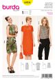 Misses Top and Dress Burda Sewing Pattern No. 6914. Size 8-20.