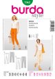 Misses Trousers Burda Sewing Pattern No. 7062. Size 10-22.
