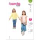 Childrens Shirt Burda Sewing Pattern 9227. Age 4 to 11y.