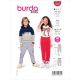 Childrens Pull-On Trousers Burda Sewing Pattern 9255. Age 4 to 11y.