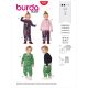 Babies Jacket and Trousers Burda Sewing Pattern 9293. Age 1m to 3y.