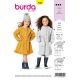 Girls Dress Burda Sewing Pattern 9309. Age 2 to 7y.
