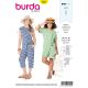 Girls Overalls Burda Sewing Pattern 9325. Age 9 to 14y.