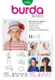Girls Hats Burda Sewing Pattern No. 9496. Head Circumference 38-54cm.