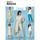 Misses Top, Dress, Skirt and Trousers Butterick Sewing Pattern 6670. 