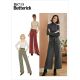 Misses and Misses Petite Trousers, Sash and Belt Butterick Sewing Pattern 6715. 