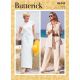 Misses and Misses Petite Elastic-Waist Skirts, Shorts and Trousers Butterick Sewing Pattern 6742. 