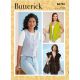 Misses Vests in Five Styles Butterick Sewing Pattern 6745. 