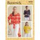 Misses Top Butterick Sewing Pattern 6766. 
