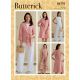 Misses and Womens Jacket, Sash, Dress and Jumpsuit Butterick Sewing Pattern 6775. 