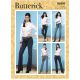 Misses Four-Pocket Jeans and Trousers Butterick Sewing Pattern 6800