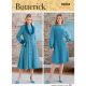 Misses and Womens Coat and Dress Butterick Sewing Pattern 6868