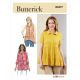 Misses Top Butterick Sewing Pattern 6897