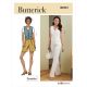 Misses Vest, Trousers and Shorts Butterick Sewing Pattern 6901