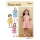 Toddlers Dress and Headband Butterick Sewing Pattern 6906. Age 6m to 4y.