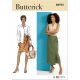 Misses Wrap Skirt in Two Lengths Butterick Sewing Pattern 6934. Size XS-XXL.