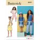 Girls Dress, Romper and Hat Butterick Sewing Pattern 6937
