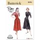 Misses Dress with Sleeve Variations Butterick Sewing Pattern 6956