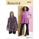 Womens Knit Tops Butterick Sewing Pattern 6962