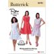 Misses Dress Butterick Sewing Pattern 6985