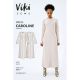 Caroline Dress Viki Sews Sewing Pattern. Size 6-24.