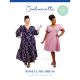 Roseclair Dress Cashmerette Sewing Pattern 1106. Size 12-32.