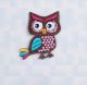 Craft Factory Motif. Colourful Owl.