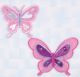 Craft Factory Motif. Big and Small Pink Butterfly.