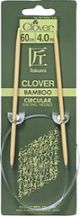 Clover Takumi Bamboo Circular Knitting Needles. 60cm