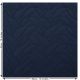 Plain Quilted Polyester Woven Fabric. Navy.