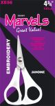 Janome Marvels Embroidery Scissors. 4.75 inch.