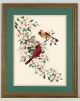 Dimensions Cardinals In Dogwood Crewel Embroidery Kit