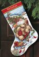 Dimensions Santas Journey Stocking Counted Cross Stitch Kit