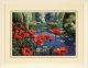 Dimensions Lakeside Poppies Tapestry Kit